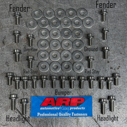ARP Stainless Engine Bay Bolts for 1994-2001 Acura Integra DC2 Dress Up Bolts (12pt)