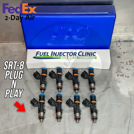 1000cc FIC Fuel Injector Clinic Fuel Injectors for Dodge Hemi SRT8 SRT-8 HighZ