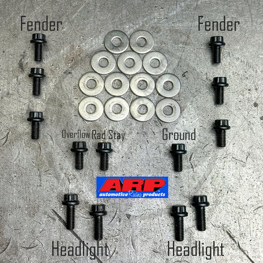 ARP Engine Bay Bolts for 1996-2000 Honda Civic EK Fender Dress Up Bolt (12pt)