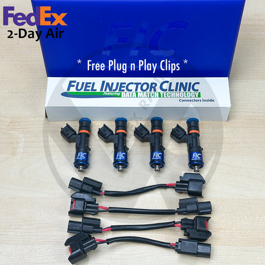Fuel Injector Clinic 1000cc Injectors for 12-15 Honda Civic Si K24 9th Gen