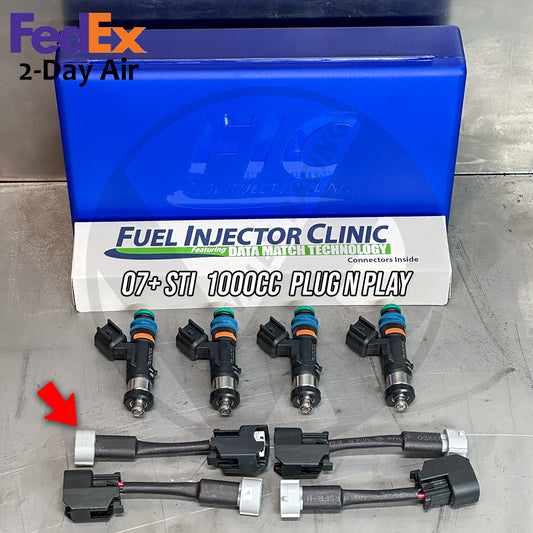 1000cc FIC Fuel Injector Clinic Injectors 07+ Fits Impreza Sti EJ257 IS175-1000H
