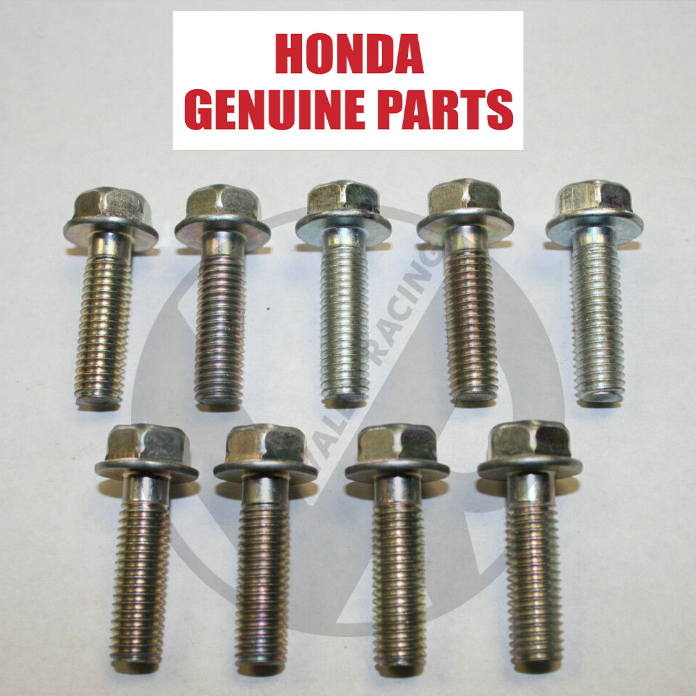 Honda Acura OEM Header Bolt Kit 9 Bolts B/D Series Civic Integra