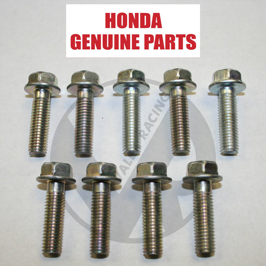 Honda Acura OEM Header Bolt Kit 9 Bolts B/D Series Civic Integra