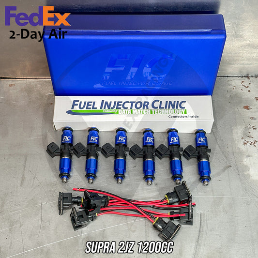 1200cc FIC for Supra 2JZ-GTE Fuel Injector Clinic Injectors Set IS145-1200H