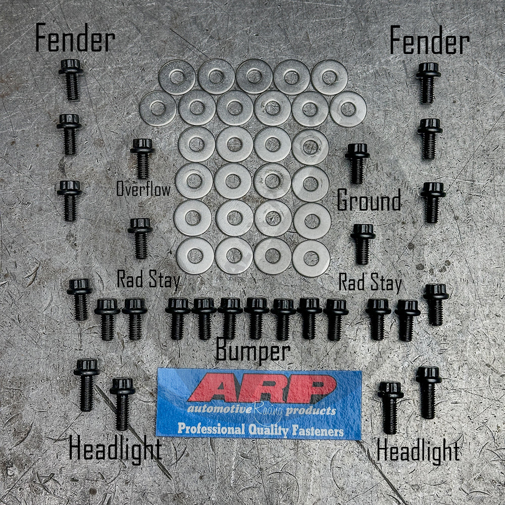 ARP Engine Bay Bolts for 1994-2001 Acura Integra DC2 Dress Up Bolts (12pt)