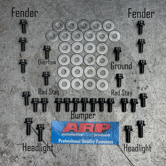 ARP Engine Bay Bolts for 1994-2001 Acura Integra DC2 Dress Up Bolts (12pt)