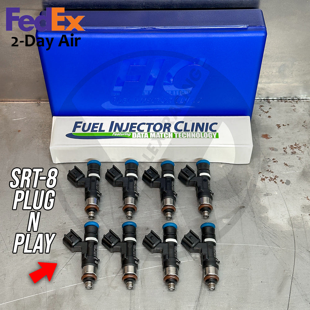 650cc FIC Fuel Injector Clinic Fuel Injectors for Dodge Hemi SRT8 SRT-8 HighZ