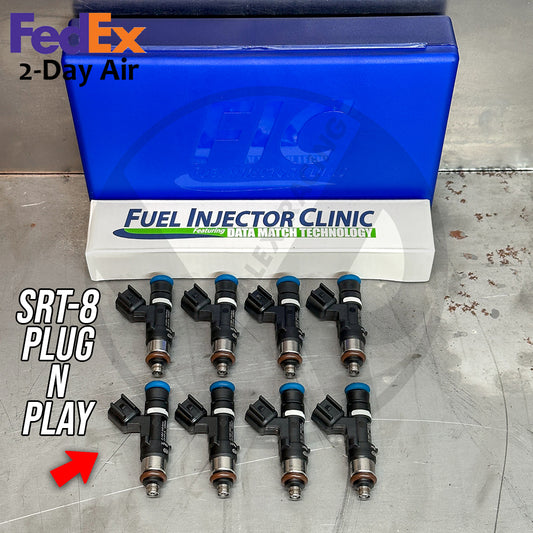 650cc FIC Fuel Injector Clinic Fuel Injectors for Dodge Hemi SRT8 SRT-8 HighZ