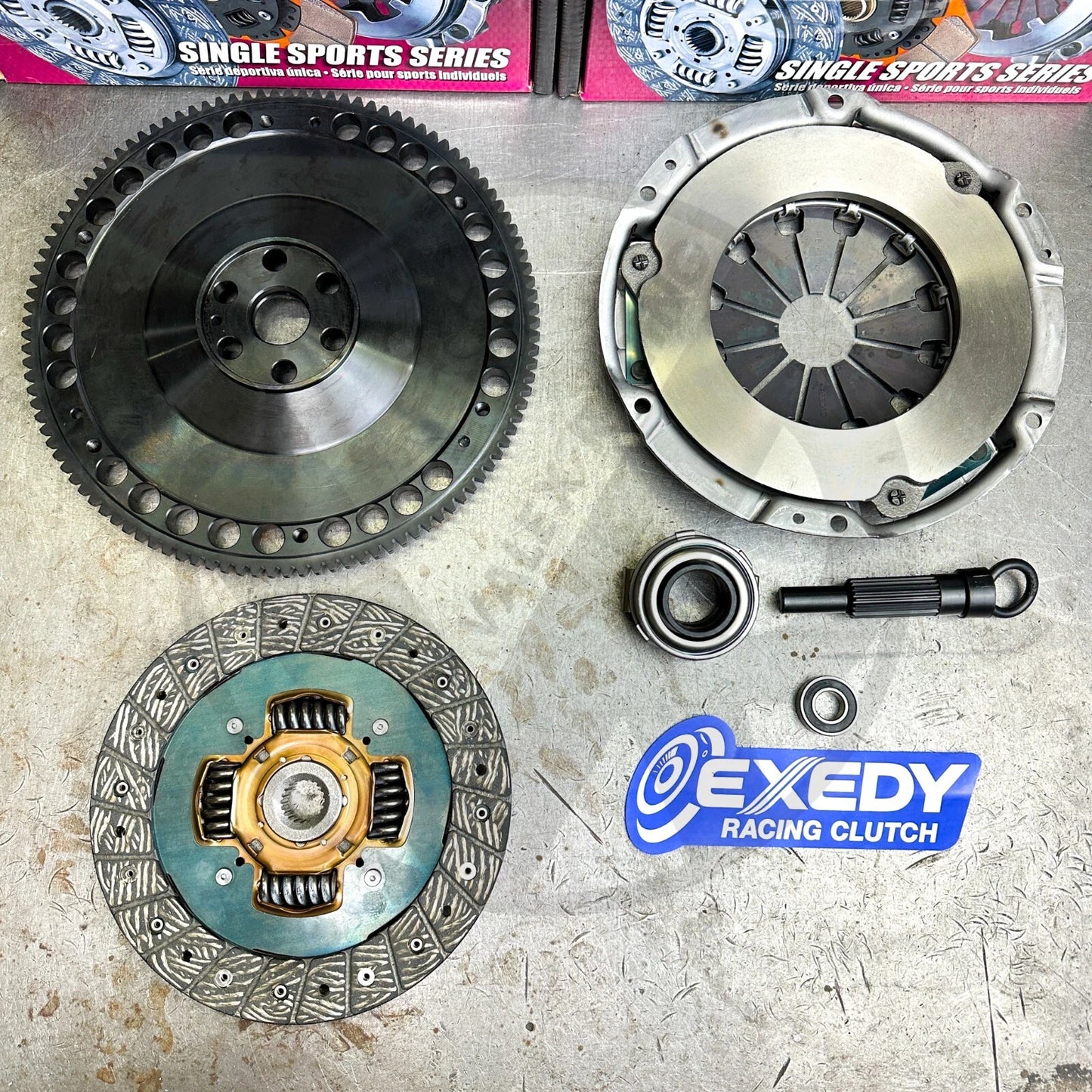 Exedy Stage 1 Clutch Disc OEM Pressure Plate 9lb Flywheel for Honda D Series D16