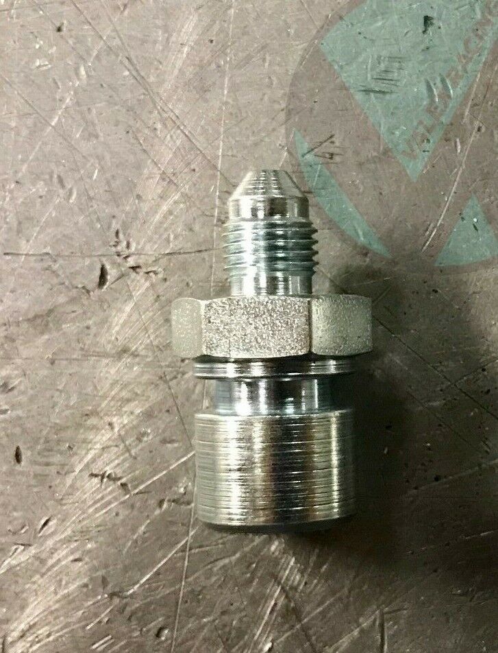 (2) Steel Brake Adapter Fitting M10 x 1.0mm (female inverted flare) to 4AN -4 AN (2 Pack)