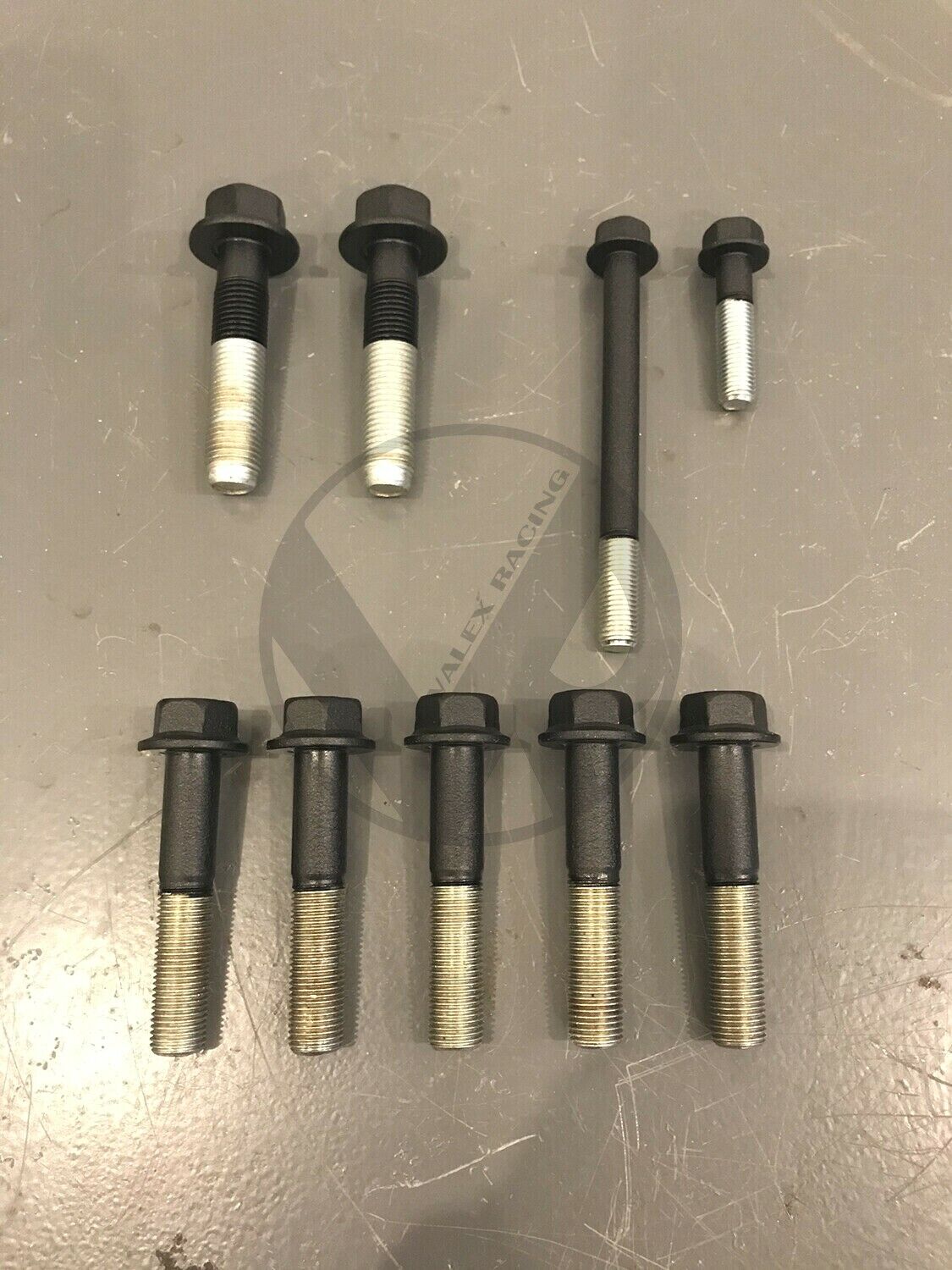 Honda Acura B Series Transmission Bolt Kit Black Wrinkle Finish B16 B18 B20 5spd