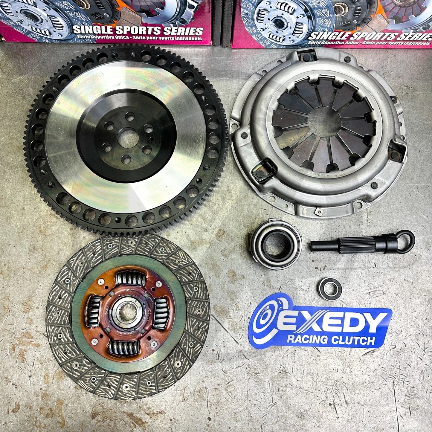 Exedy Stage 1 Clutch Disc OEM Pressure Plate 9lb Flywheel for Honda D Series D16