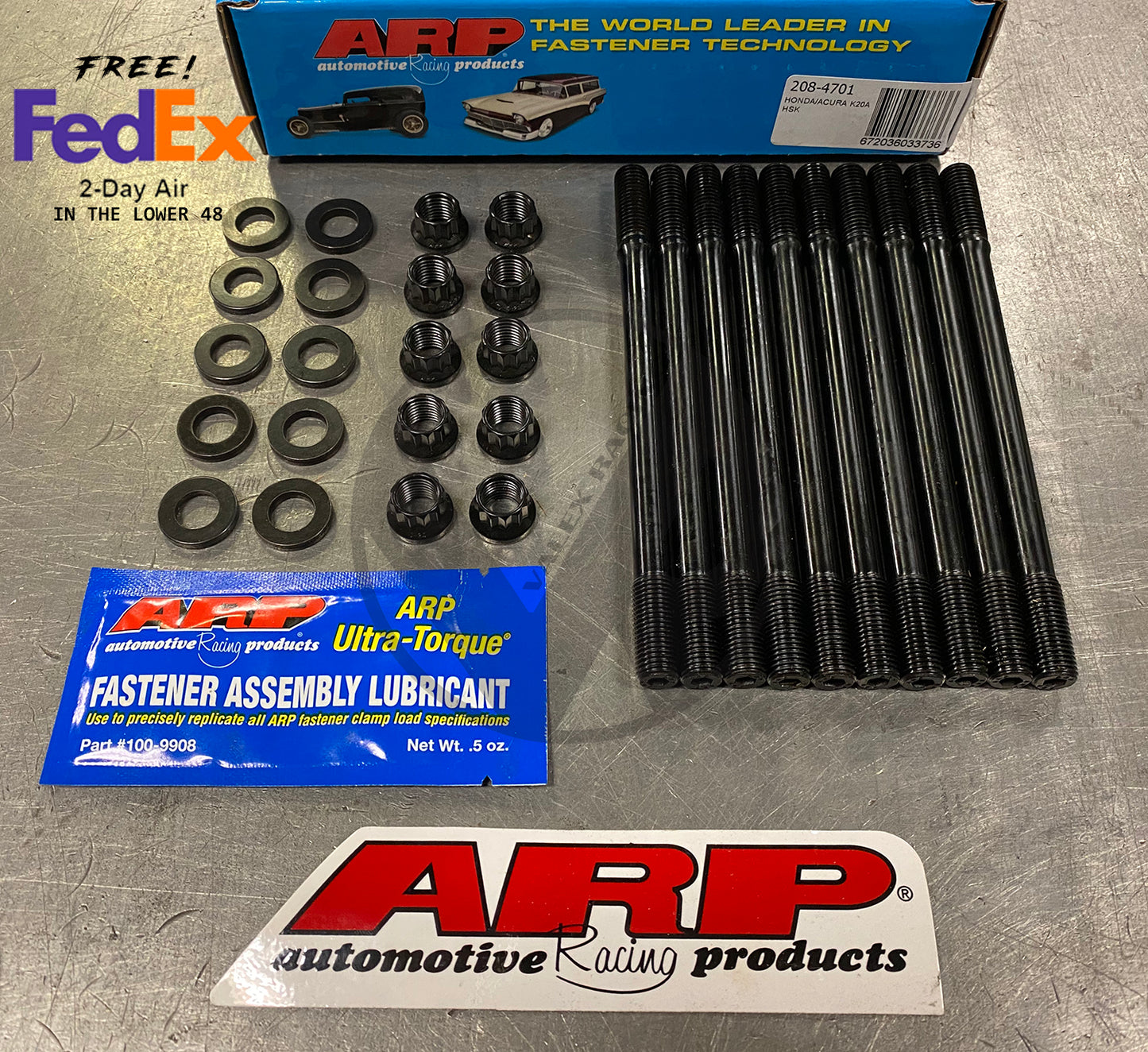 ARP Head Stud Kit Honda Civic Si B16 208-4601