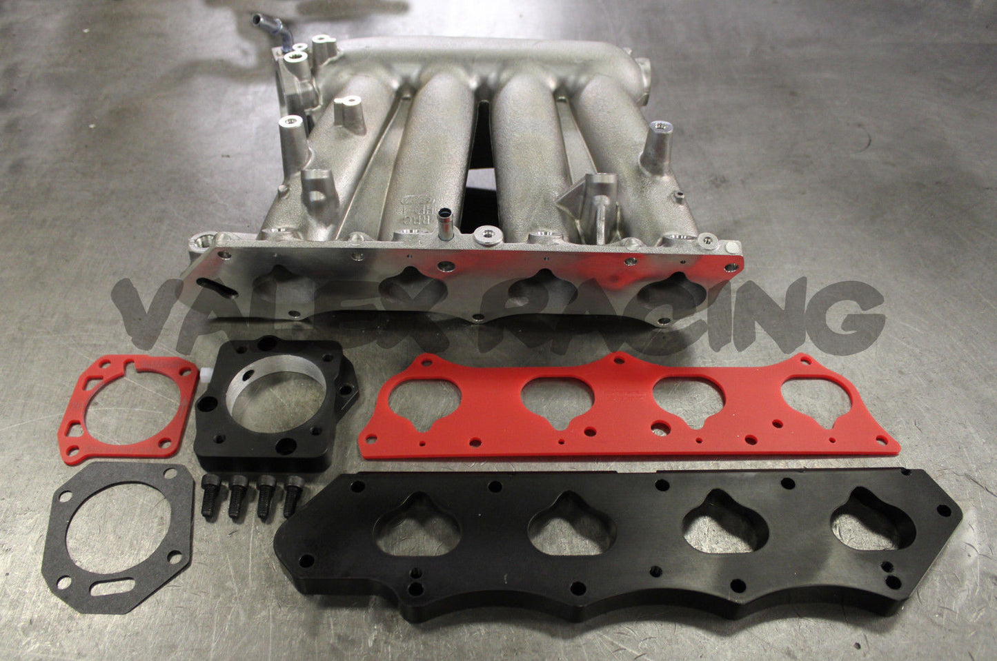 K20 to H22 Clipped RBC Intake Manifold & Skunk2 Intake and TB Adapter Plates