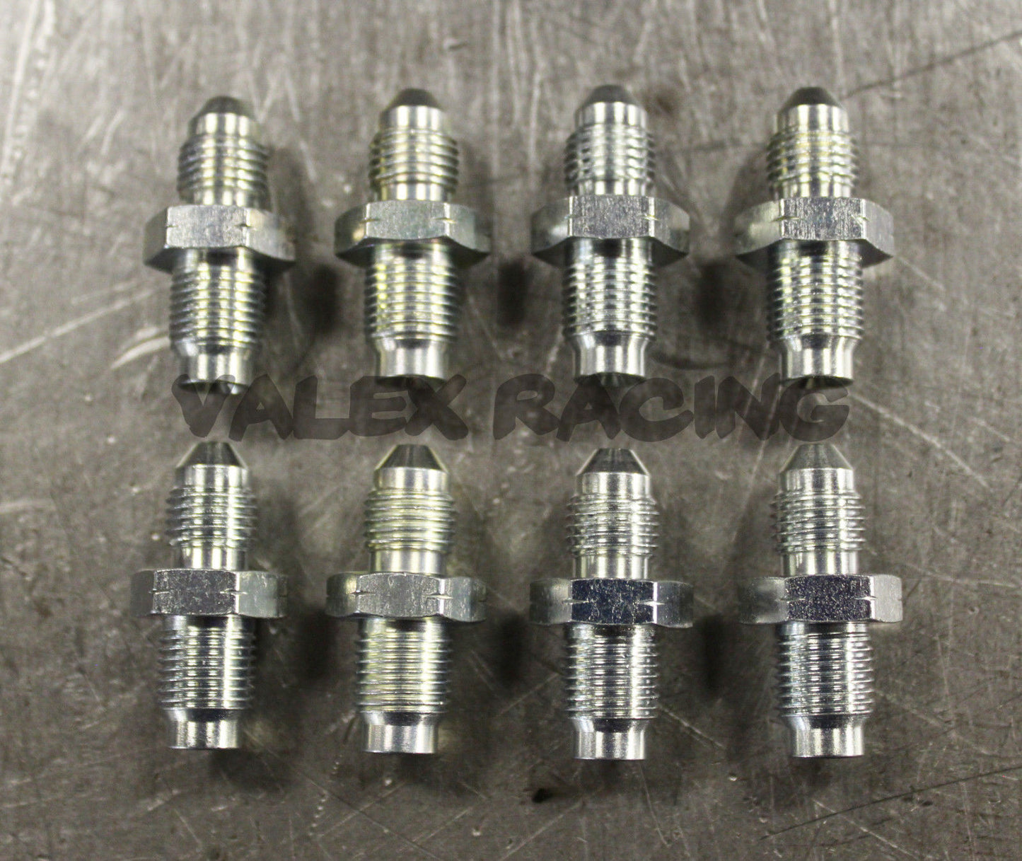 8 Steel Brake Adapter Fittings M10 x 1.0 (Metric 10mm) to 3AN -3 AN3