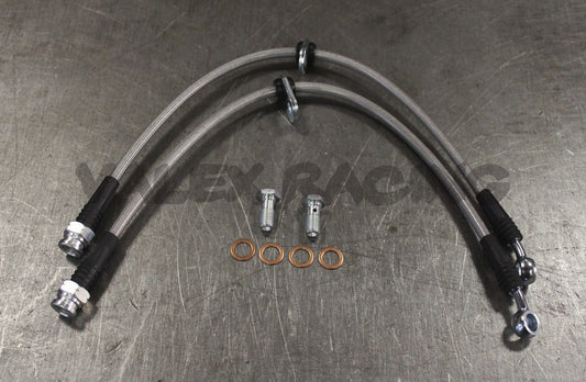 Stainless Steel SS Rear Brake Line Replacement Kit 95-98 Nissan 240SX S14