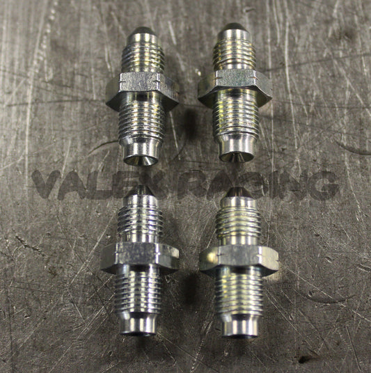 4 Steel Brake Adapter Fittings M10 x 1.0 (Metric 10mm) to 3AN -3 AN3