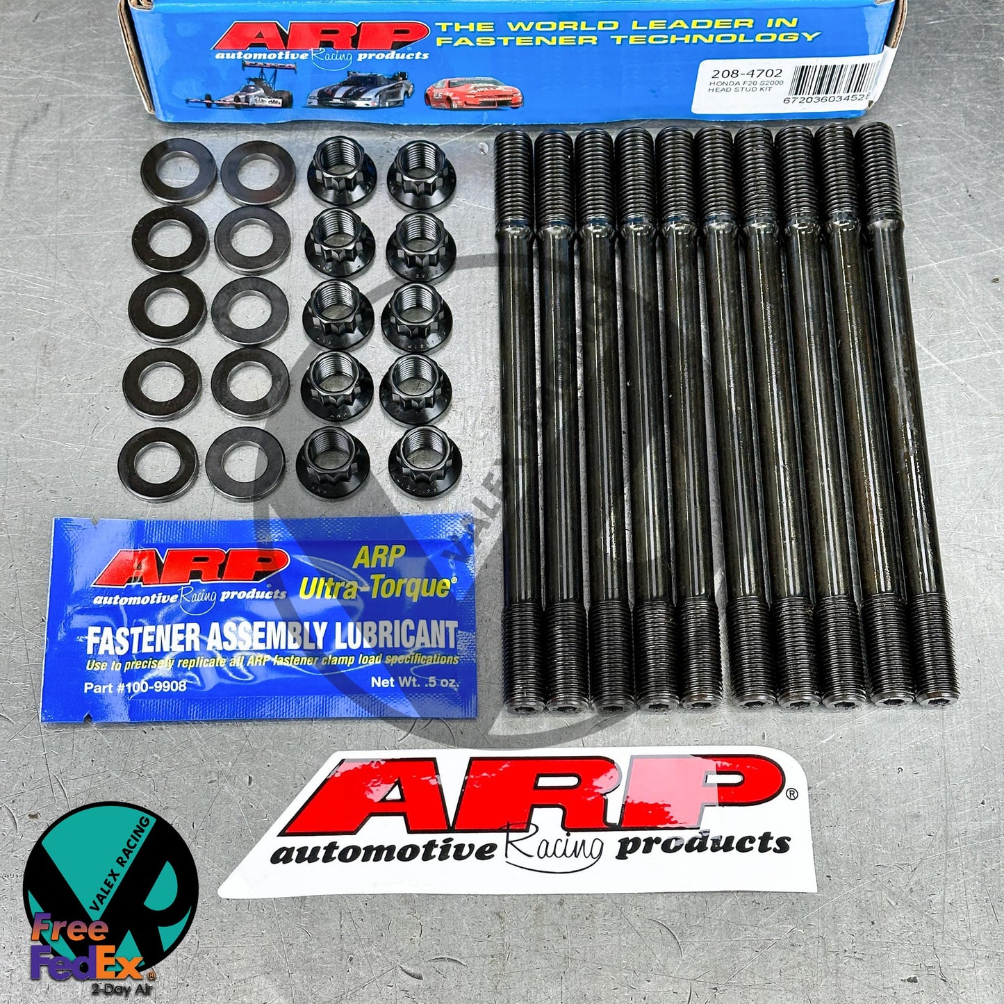 ARP Head Stud Kit 00-09 Honda S2000 S2K AP1 AP2 PT# 208-4702