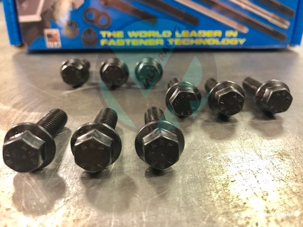 ARP Black Header Bolt Kit 9 Bolts For Honda / Acura B/D Series Civic Integra