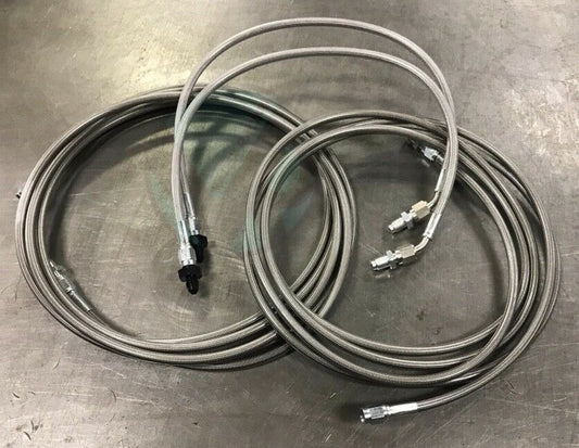 Complete Stainless Rear Brake Line Replacement Kit 1994-1997 Honda Accord