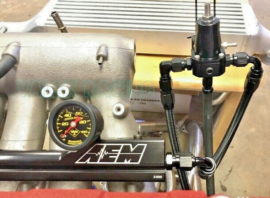 B Series Fuel Tuck System with AEM Fuel Rail & K Tuned Filter for Honda Civic Acura Integra