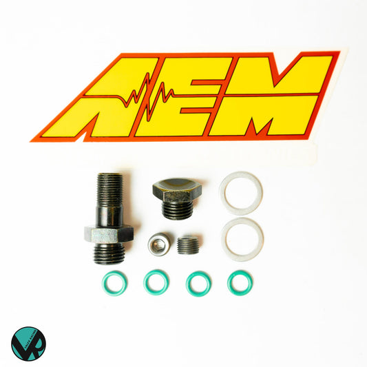 AEM Fuel Rail Fittings Kit Honda / Acura B / D Series