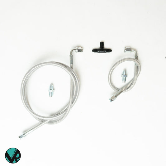 Drag Race Front Brake Line Kit for Civic EG/EK/DC2 Equipped with Staging Brake