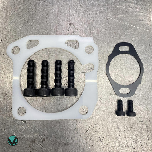 HONDA ACURA REUSABLE THERMAL THROTTLE BODY AND TPS GASKET & HARDWARE KIT D/B SERIES OEM Size, 64MM, 68MM, 70MM