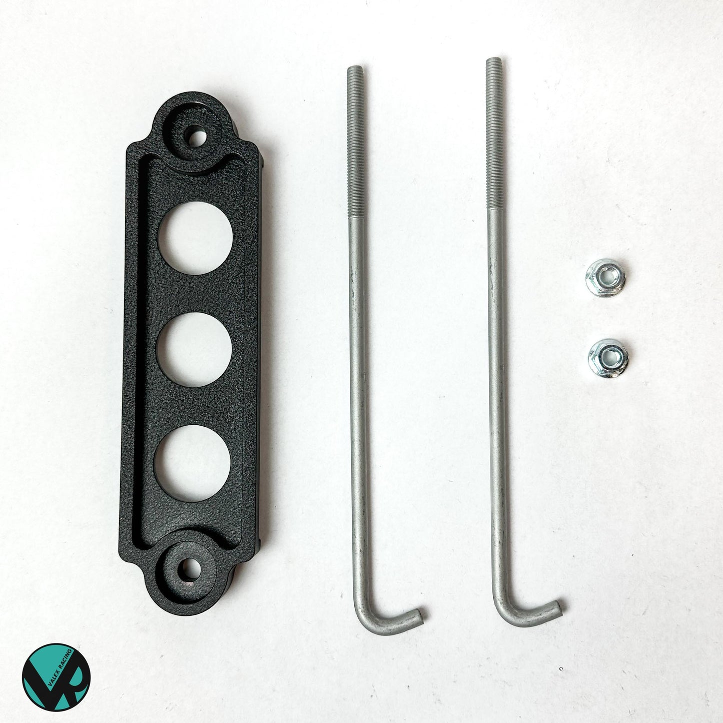 Billet Battery Tie Down & Rod Stay Kit For Odyssey and Other Half Size Batteries 92-00 Honda Civic 94-01 Acura Integra