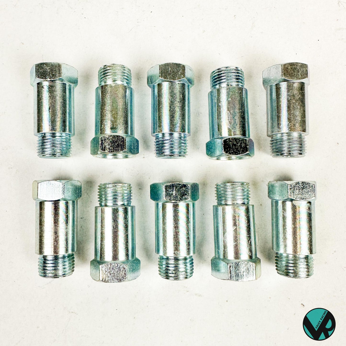 Straight o2 Spacer Oxygen Sensor Extension M18x1.5 CEL Fix 10 PACK