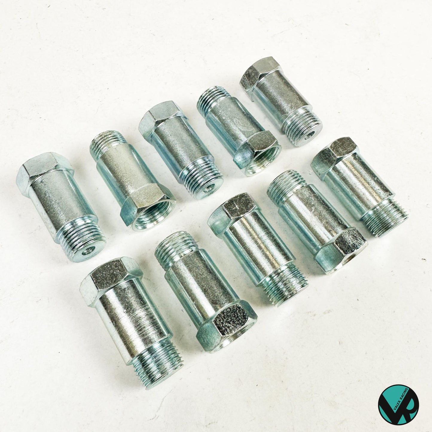 Straight o2 Spacer Oxygen Sensor Extension M18x1.5 CEL Fix 10 PACK