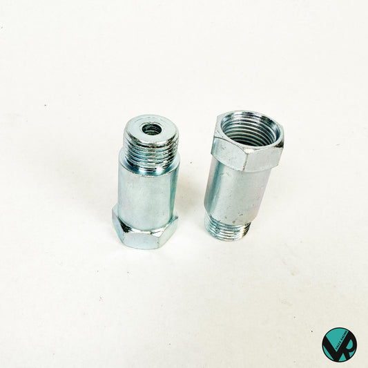 Straight o2 Spacer Oxygen Sensor Extension M18x1.5 CEL Fix X 2 PAIR