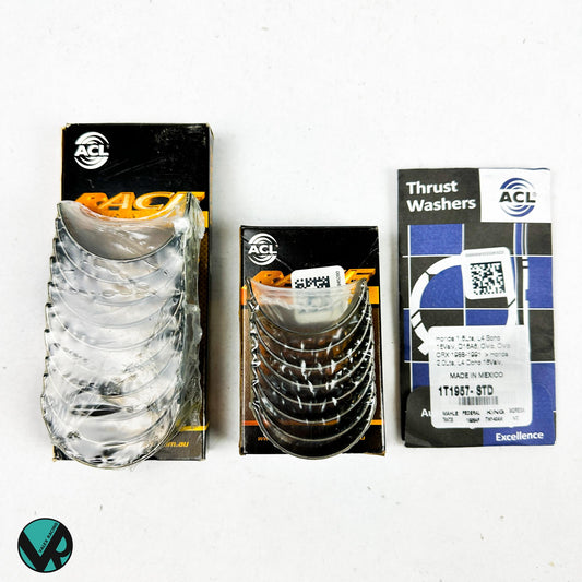 ACL HX Race Engine Bearing Set (Extra Oil Clearance) Rods Main Thrust 1T1957 4B1972HX 5M1959HX K20A2 K24A1 K24A2