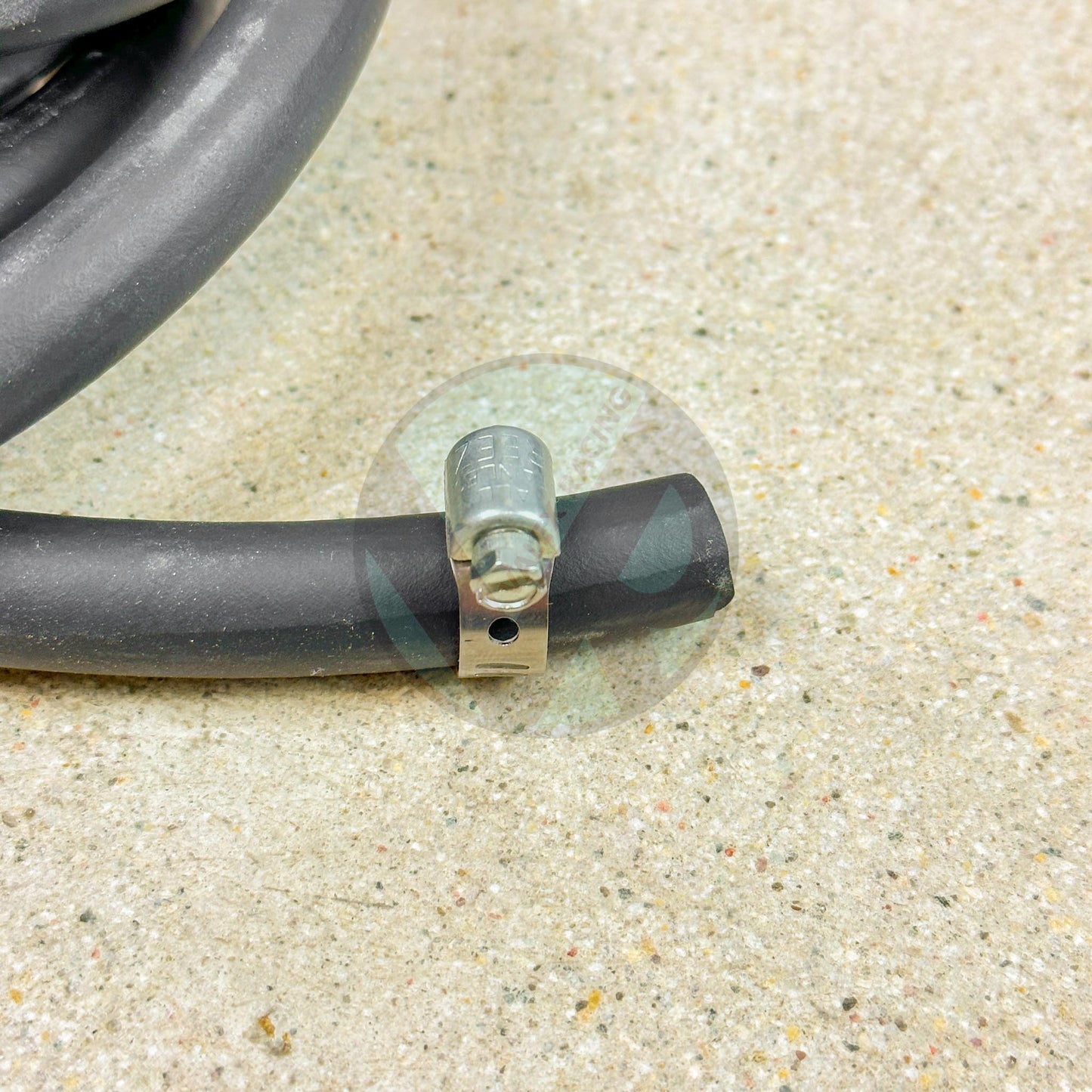 96-00 Civic Black Replacement Stainless Steel Fuel Feed Line & Rubber Return