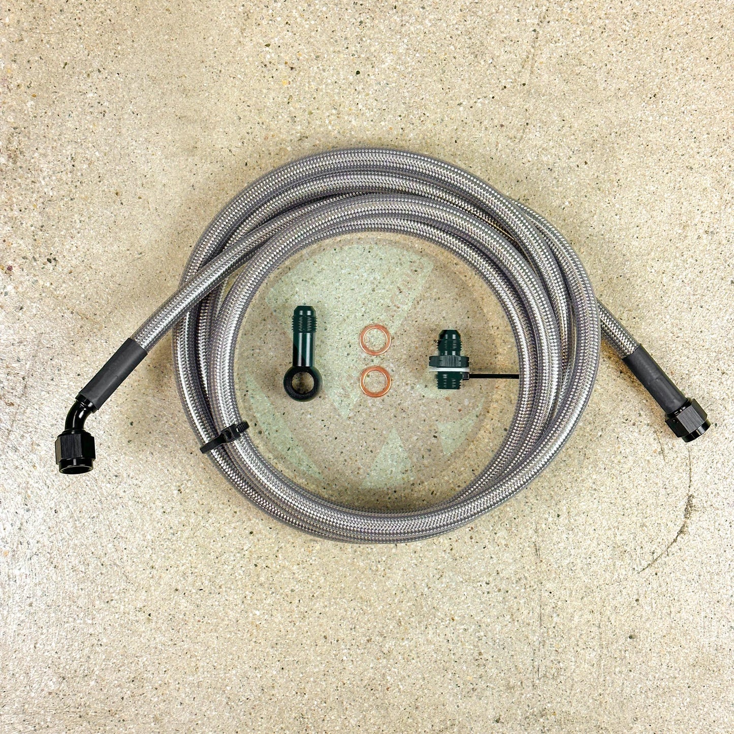 92-95 Civic Replacement Stainless Steel Fuel Feed Line Tank to Filter