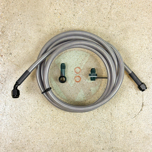 92-95 Civic Replacement Stainless Steel Fuel Feed Line Tank to Filter