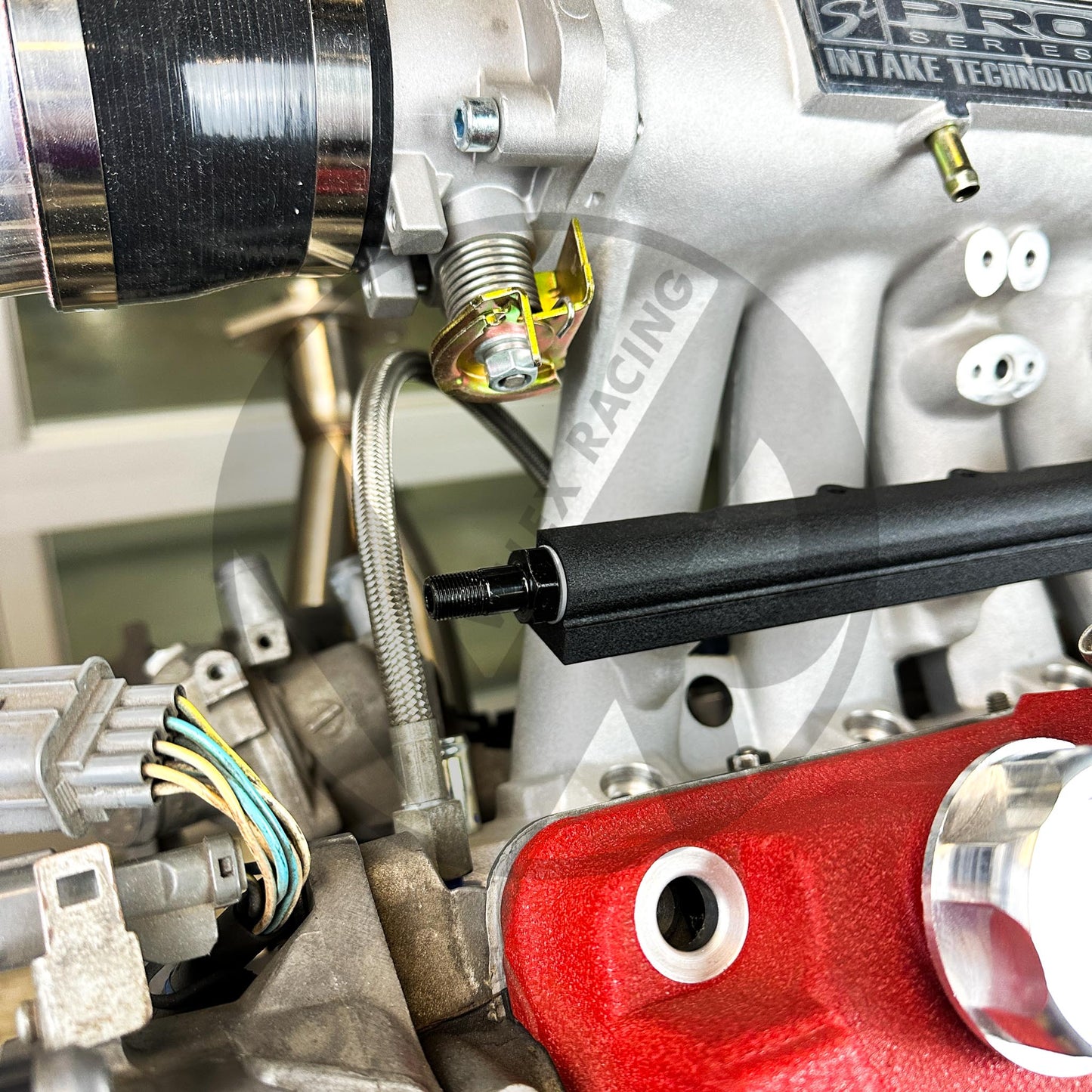 AEM Style Fuel Rail / Regulator / Fuel Return Line / Gauge Package for Honda B Series / EG / EK / DC / EF