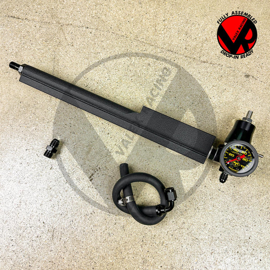 AEM Style Fuel Rail / Regulator / Fuel Return Line / Gauge Package for Honda B Series / EG / EK / DC / EF