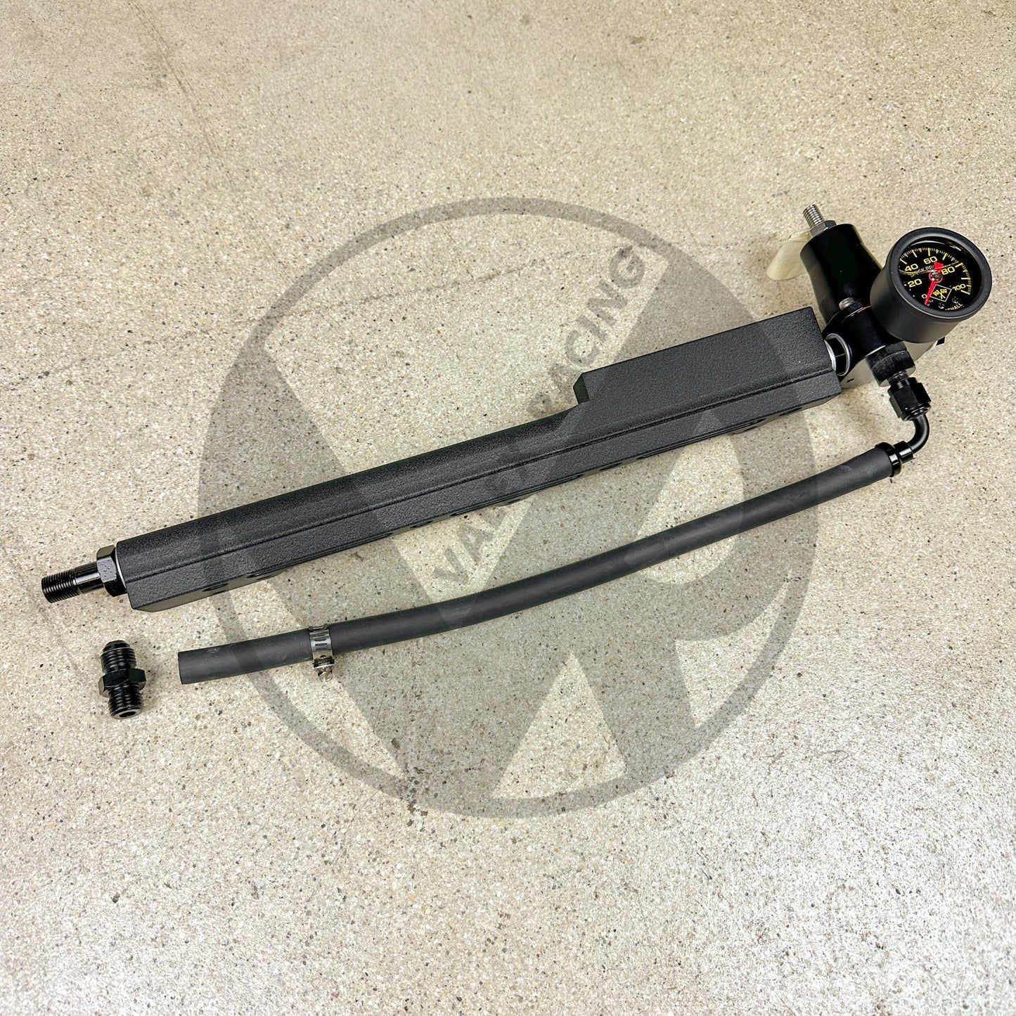 AEM Style Fuel Rail / Regulator / Fuel Return Line / Gauge Package for Honda B Series / EG / EK / DC / EF