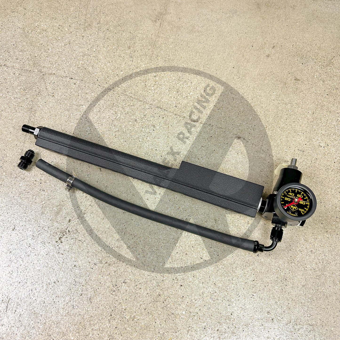 AEM Style Fuel Rail / Regulator / Fuel Return Line / Gauge Package for Honda B Series / EG / EK / DC / EF