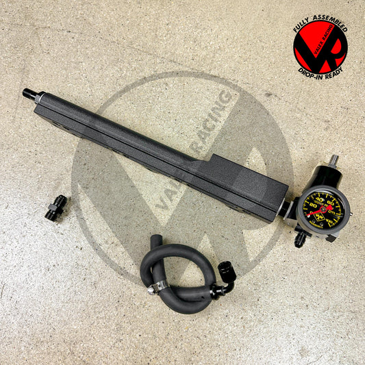 AEM Style Fuel Rail / Regulator / Fuel Return Line / Gauge Package for Honda D Series / EG / EK / EF