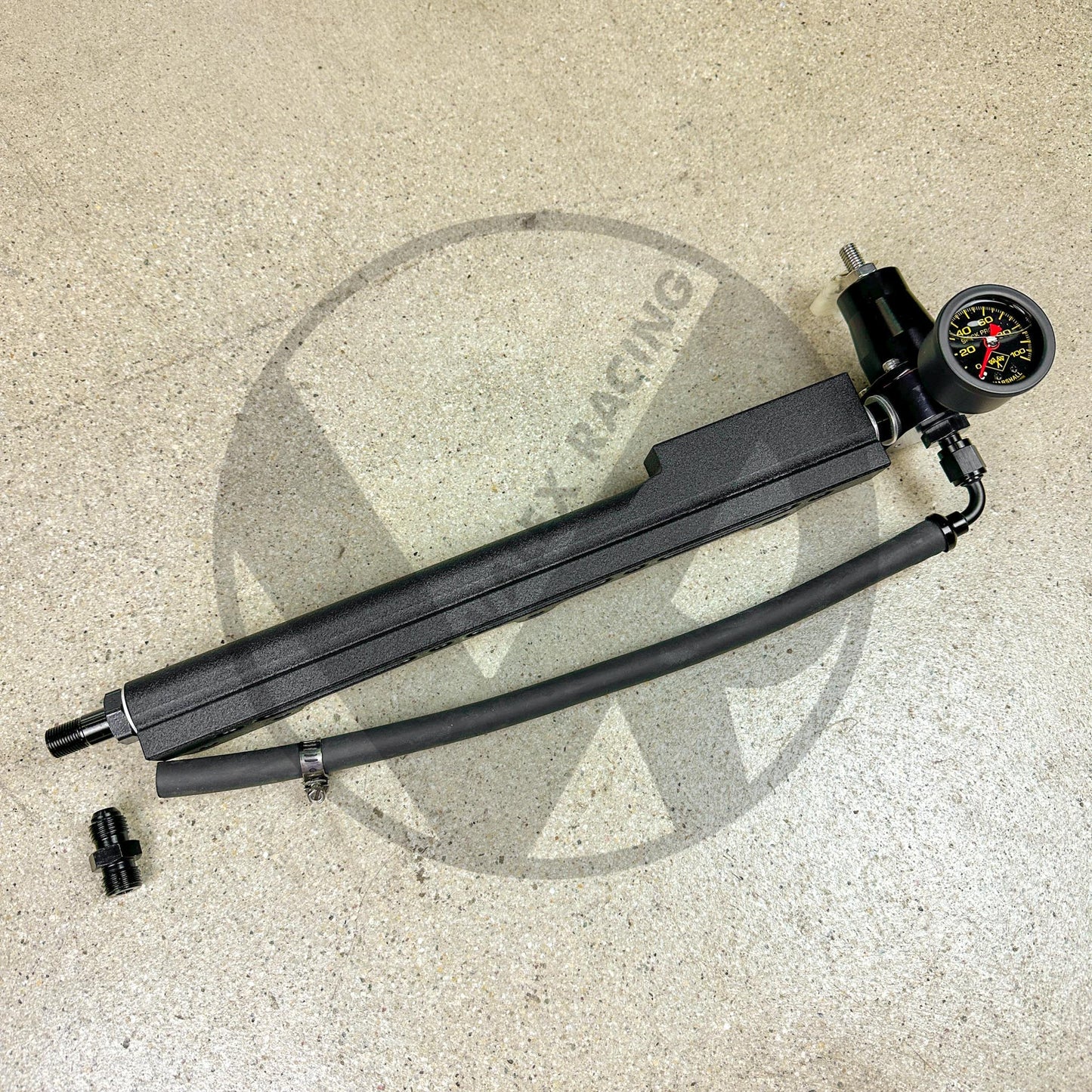 AEM Style Fuel Rail / Regulator / Fuel Return Line / Gauge Package for Honda D Series / EG / EK / EF