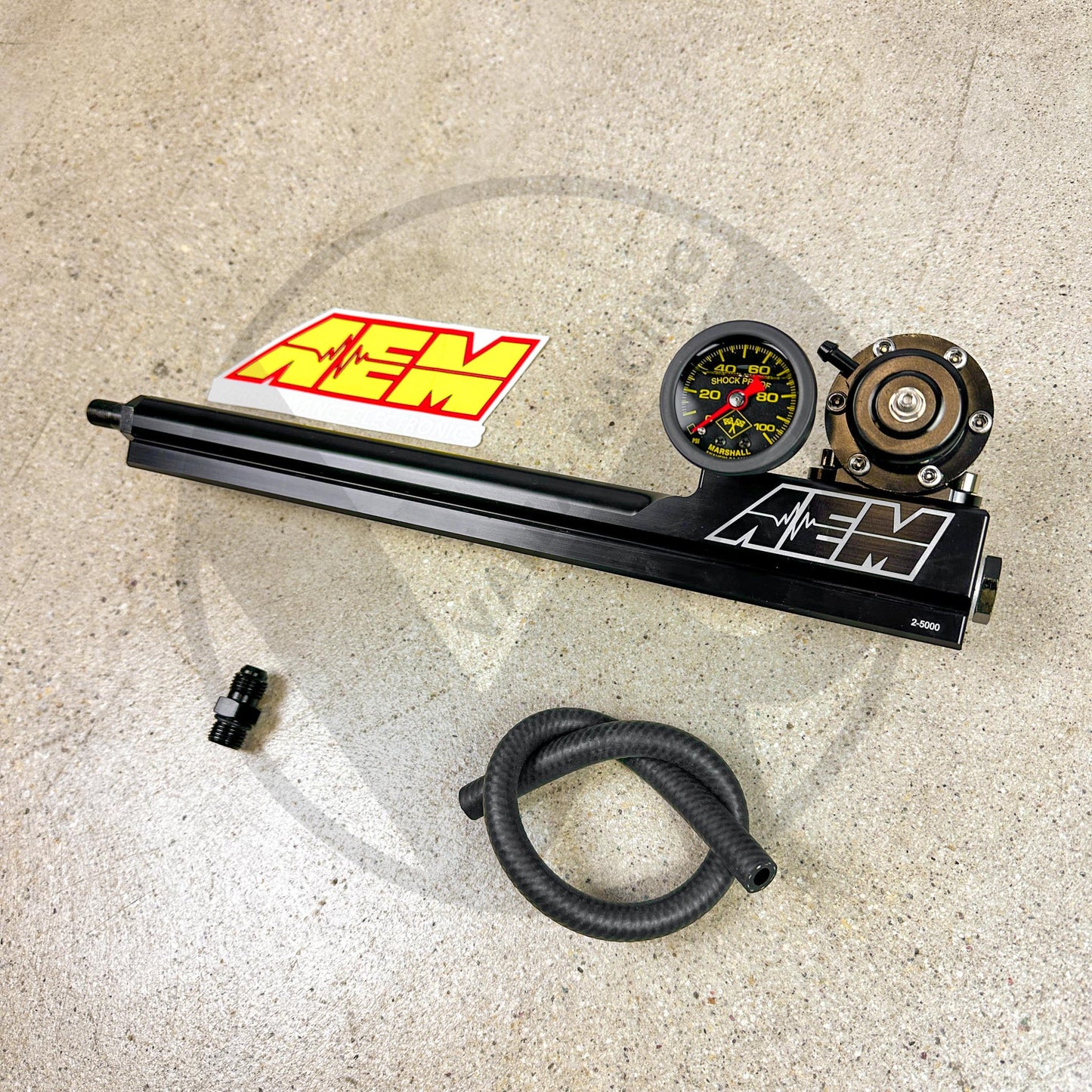 B Series AEM Fuel Rail kit with AEM Style Regulator for Honda Acura B16 B18 B20