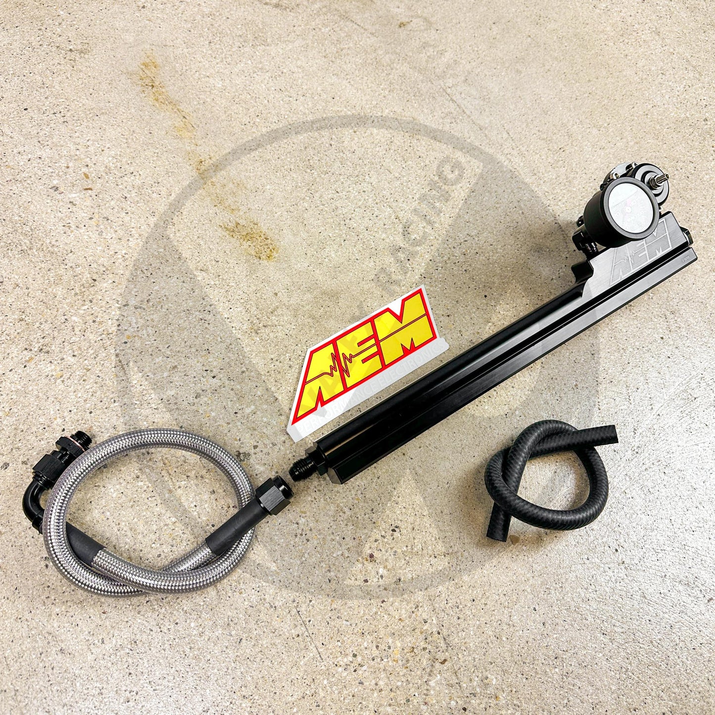 B Series AEM Fuel Rail kit with AEM Style Regulator for Honda Acura B16 B18 B20
