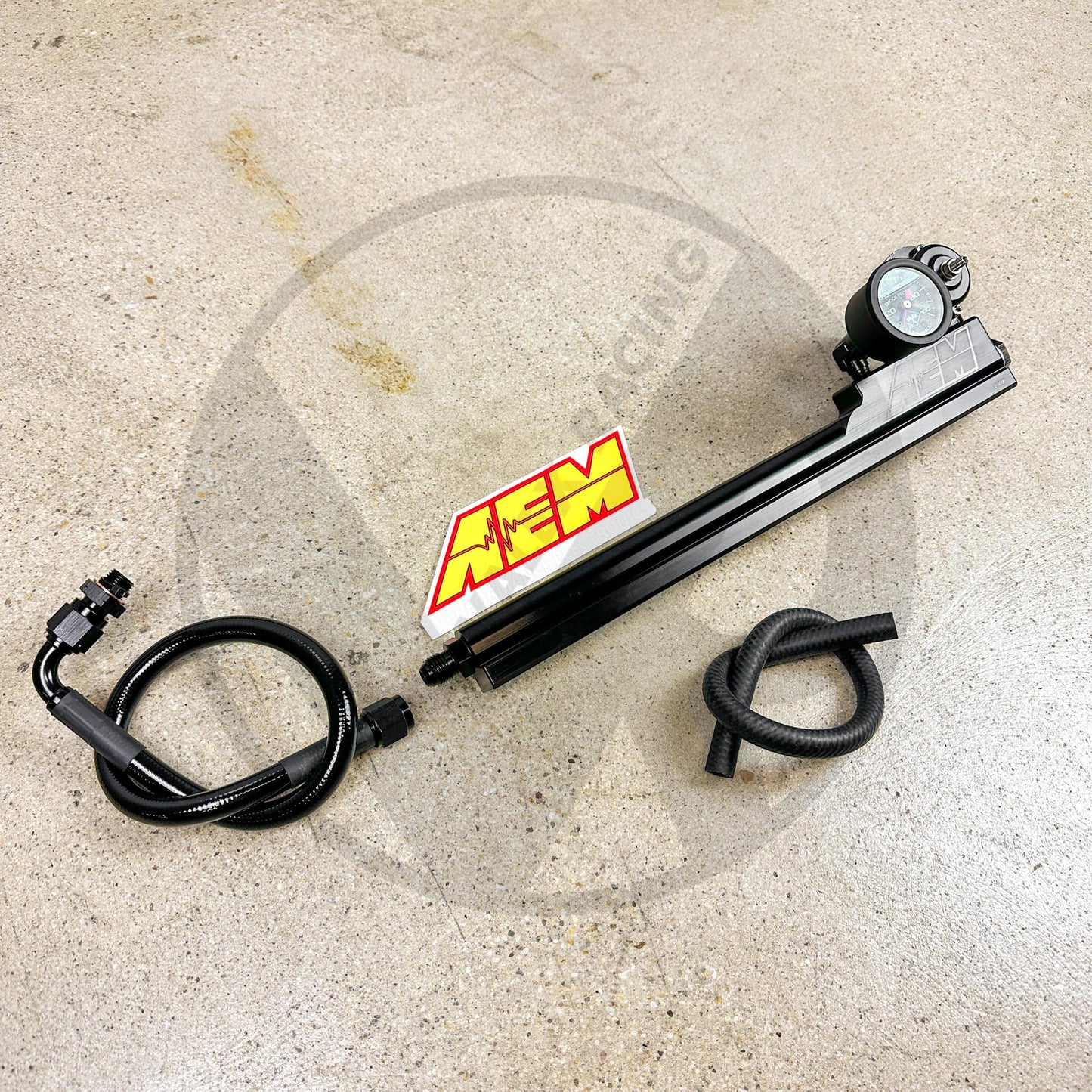 B Series AEM Fuel Rail kit with AEM Style Regulator for Honda Acura B16 B18 B20