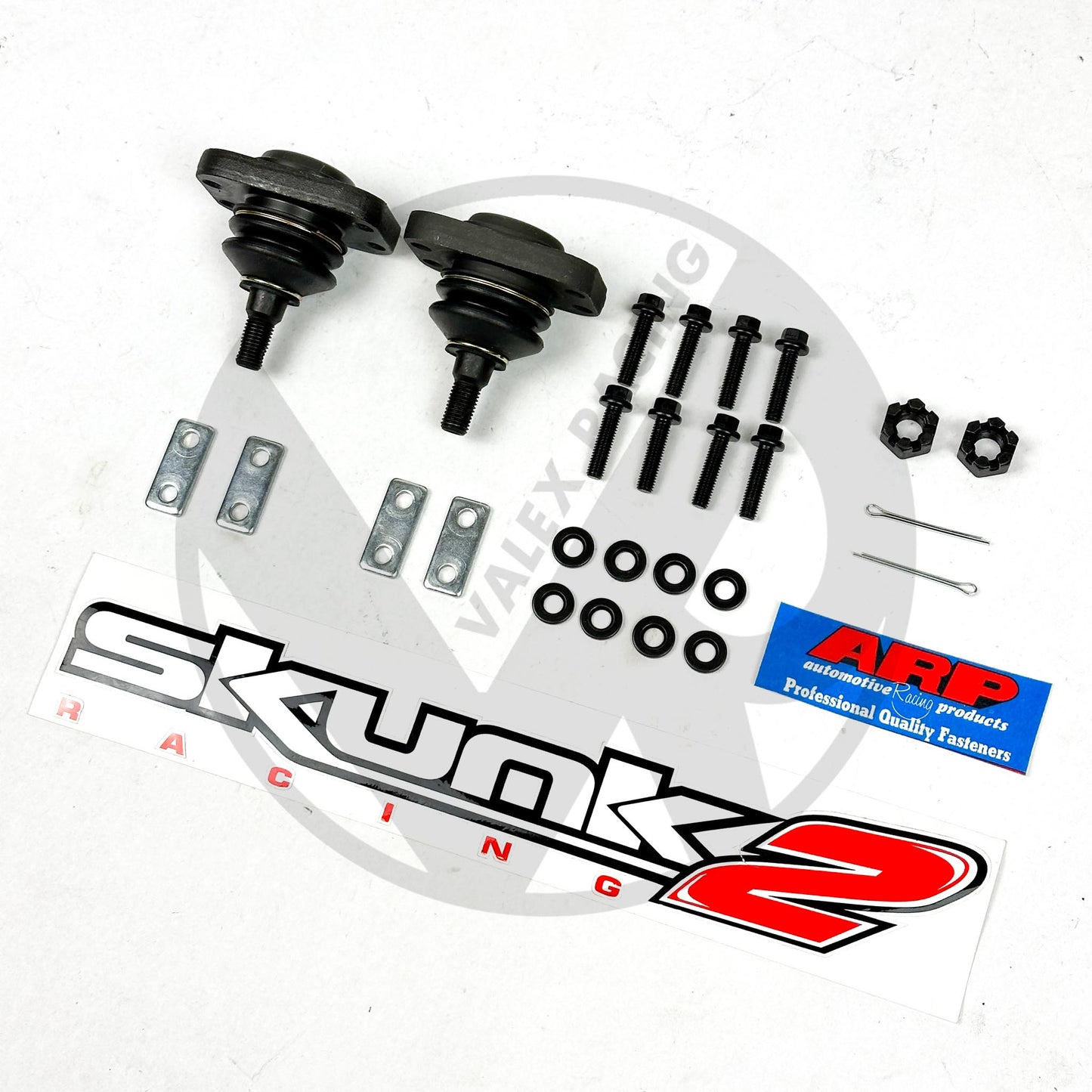 Skunk2 Tuner Front Camber Kit Ball Joints Pair with ARP Bolts Upgrade Honda Civic Acura Integra