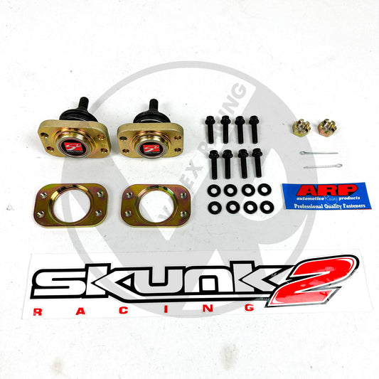 Skunk2 Pro Series Front Camber Kit Ball Joints Pair with ARP Bolts Upgrade Honda Civic Acura Integra