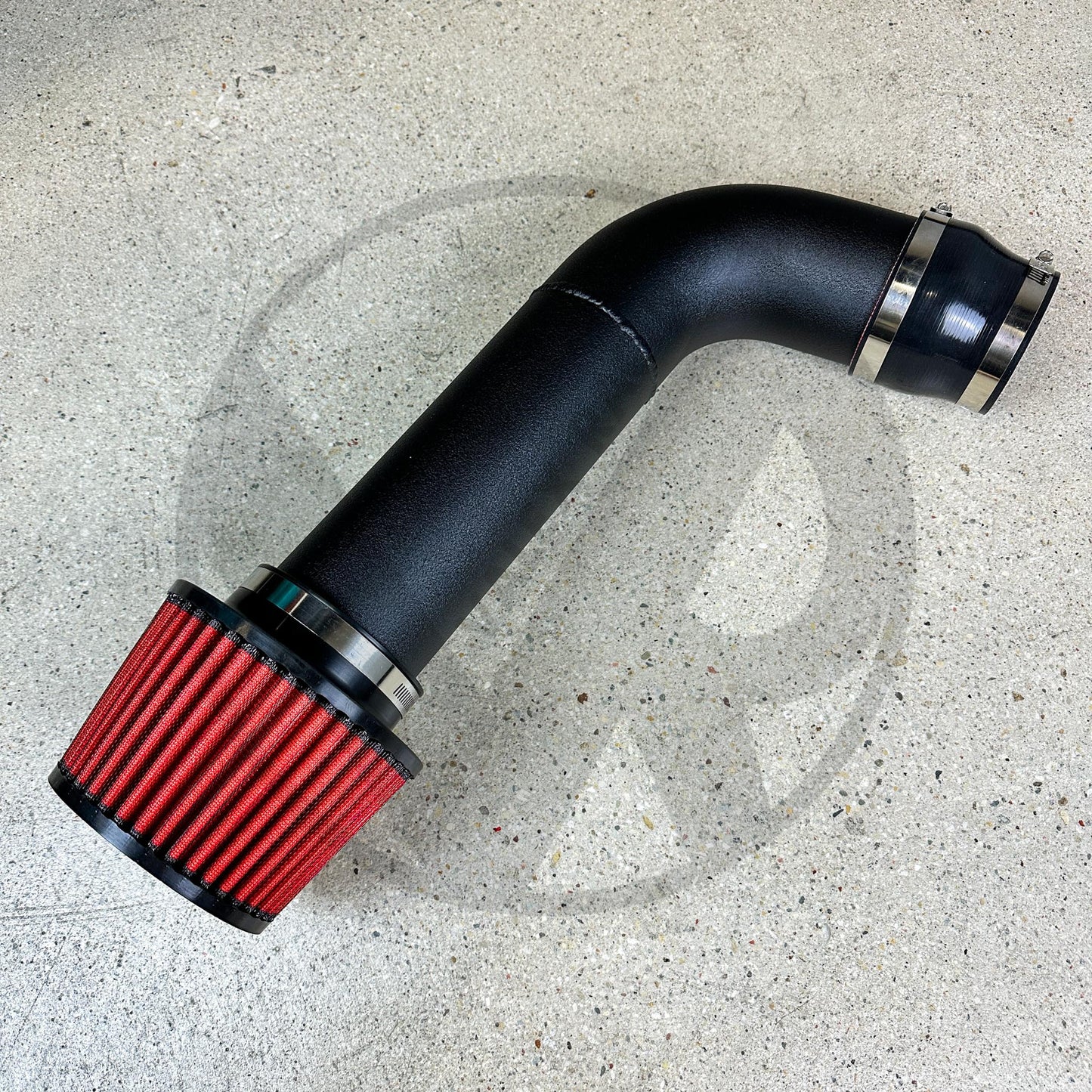 Honda/Acura 3.5" Intake System with Racing Air Filter Black B D H Swap