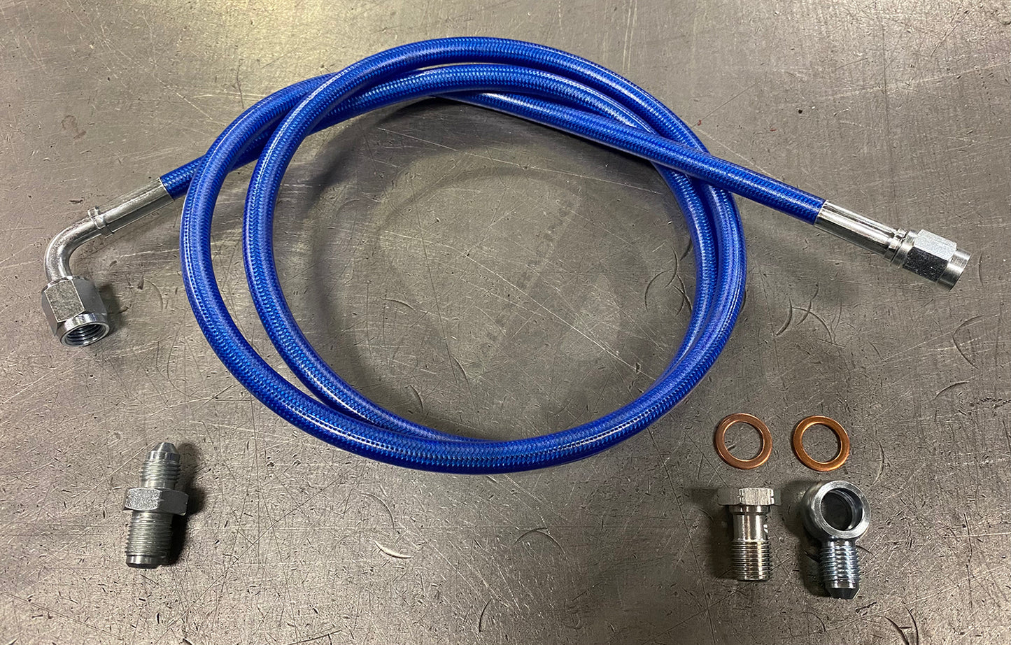 94-01 Acura Integra with K Swap Stainless Steel Clutch Line K20 K24 DC2 (7 Colors Available)
