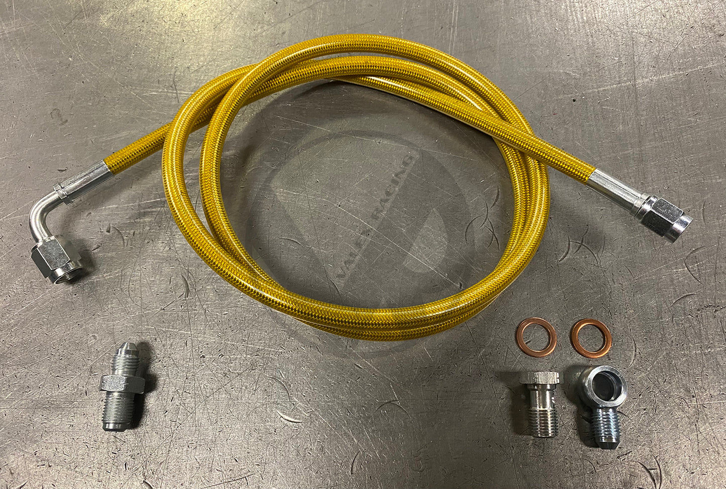96-00 Honda Civic with K Swap Stainless Steel Clutch Line K20 K24 EK (7 Colors Available)